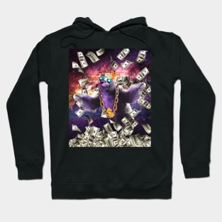 Bling Money Sloth Thug Hoodie